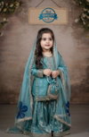 Oc 246 Fendi Silk Embroidery Sequence Work Kids Wear Best Wholesale Shop In Surat